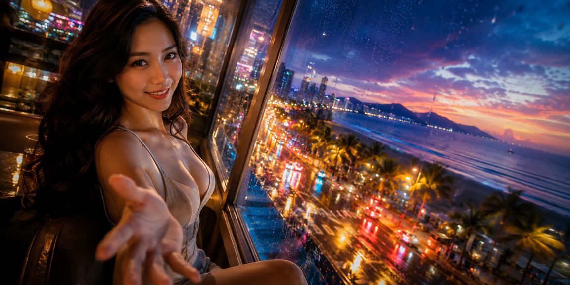 Người dùng Đà Nẵng ngồi cà phê theo dõi thống kê và đặt cược trực tuyến